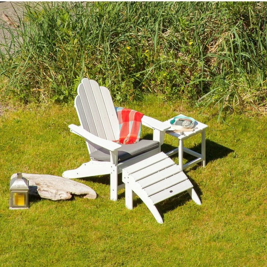 Outdoor Lounge Furniture * | Polywood Long Island Adirondack 3-Piece Set, Green