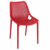 Outdoor Chairs * | Compamia Air Dining Side Chair, Set Of 2, Red