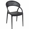 Outdoor Chairs * | Compamia Sunset Dining Chair Black, Set Of 2