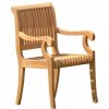 Outdoor Chairs * | Teak Deals Giva Arm Chair Outdoor Teak