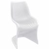 Outdoor Chairs * | Compamia Bloom Outdoor Dining Chairs, Set Of 2, White