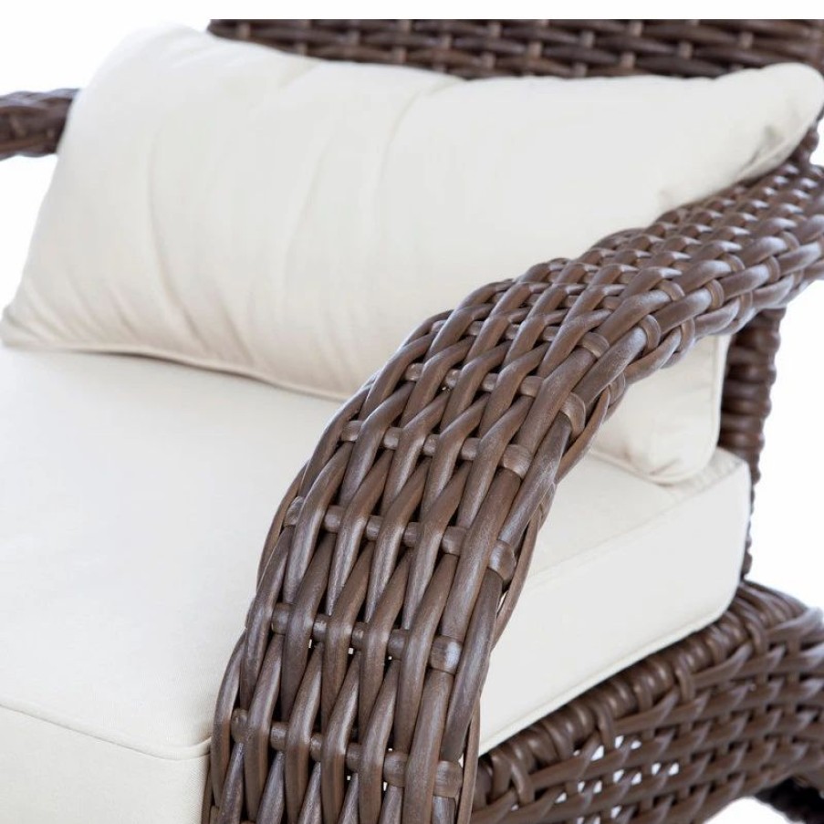 Outdoor Lounge Furniture * | Fire Sense Deluxe Coconino Wicker Chair