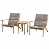 Outdoor Lounge Furniture * | Rst Brands Imani 3-Piece Seating Set