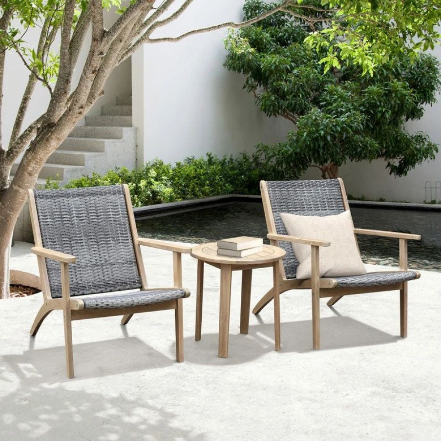 Outdoor Lounge Furniture * | Rst Brands Imani 3-Piece Seating Set