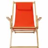 Outdoor Chairs * | Casual Home Sling Chair, Orange Canvas