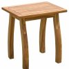 Outdoor Lounge Furniture * | Gdfstudio Gdf Studio Sadie Acacia Accent Table, Teak