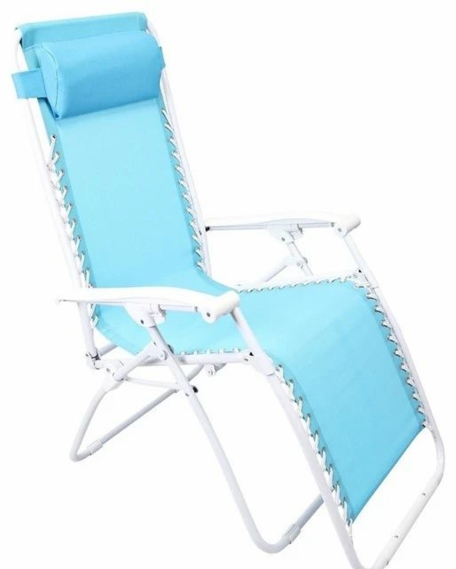 Outdoor Chairs * | Jordan Mfg Co., Inc. Zero Gravity Chair, Turquoise Color