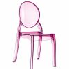 Outdoor Chairs * | Compamia Elizabeth Dining Chairs, Set Of 2, Transparent Pink