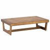 Outdoor Lounge Furniture * | Gdfstudio Hannah Outdoor Acacia Wood Coffee Table, Teak Finish