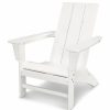 Outdoor Chairs * | Polywood Modern Adirondack Chair, White