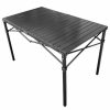 Outdoor Dining Furniture * | Vandue Corporation Goteam! Portable Heavy Duty Aluminum Roll-Top Table, Camping/Tailgating/Beach I