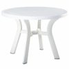 Outdoor Dining Furniture * | Compamia Truva Outdoor Dining Table, White