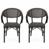 Outdoor Chairs * | Gdfstudio Zoe Outdoor Parisian Cafe Chair, Set Of 2