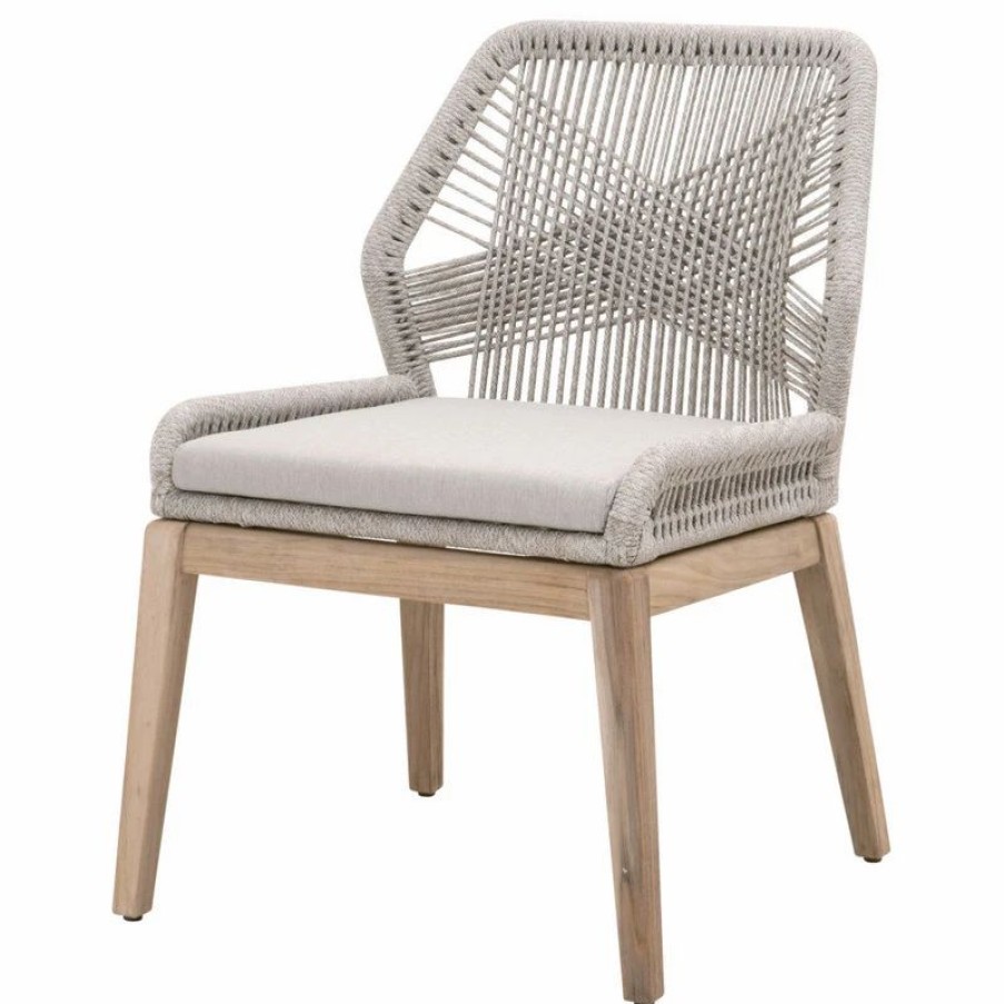 Outdoor Chairs * | Essentials For Living Loom Outdoor Dining Chair, Set Of 2