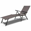 Outdoor Chairs * | Costway Pool Chaise Lounge Chair Recliner Outdoor Patio Furniture Adjustable