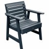 Outdoor Lounge Furniture * | Highwood Weatherly Garden Chair, Federal Blue